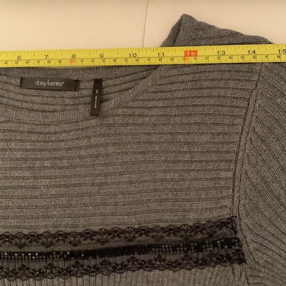 Faust Fuentes Bodycon Gray Dress Size S - Picture 5 of 10